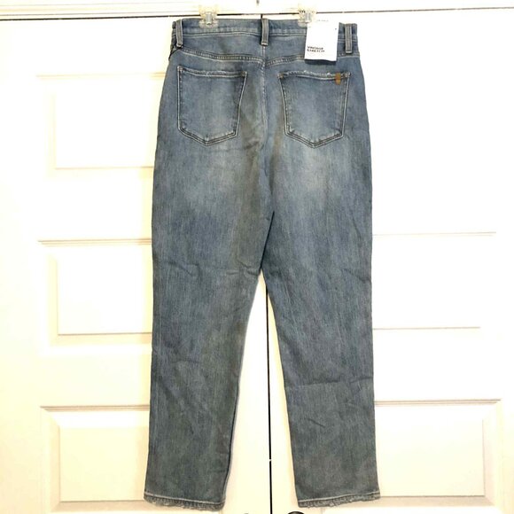 NWT JOE'S JEANS Raine High Rise Straight Ankle Stretch Vintage Blue 31 MSRP $198 - Picture 5 of 9